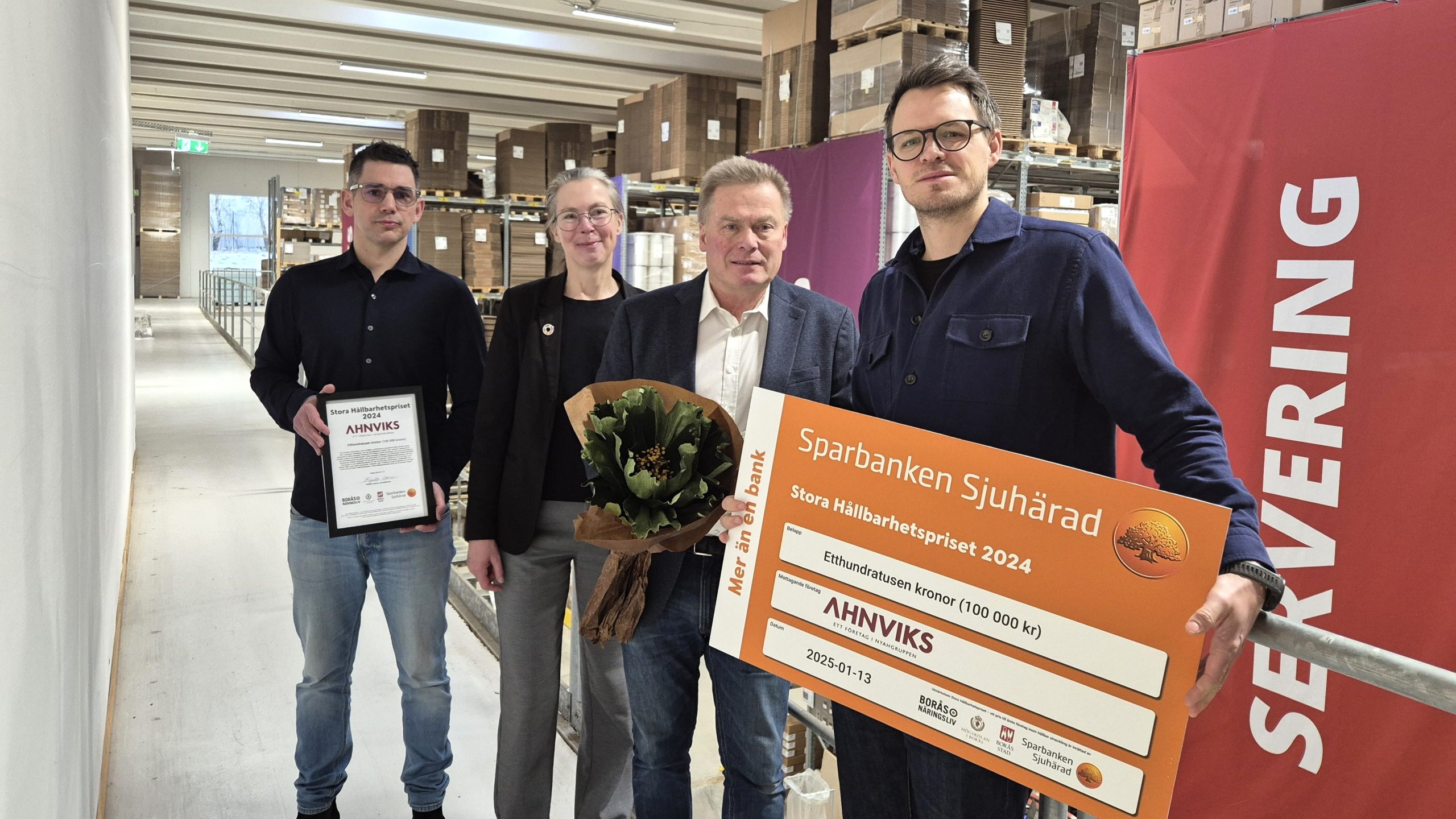 Grattis Ahnviks Papper AB – vinnare av Stora hållbarhetspriset 2024!