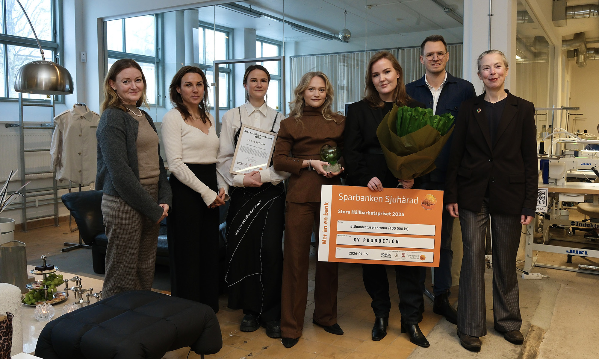 Grattis till XV Production, vinnare av Stora Hållbarhetspriset 2025!