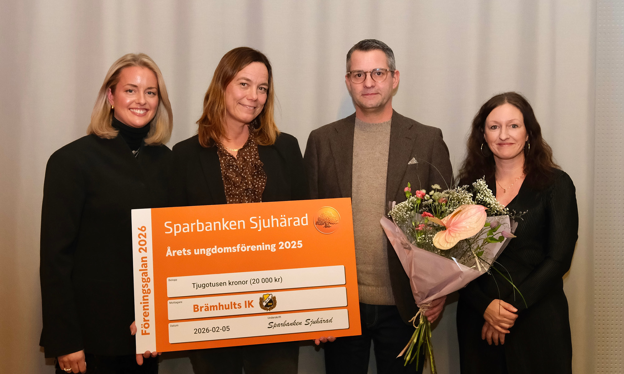 Brämhults IK vann Årets ungdomsförening!